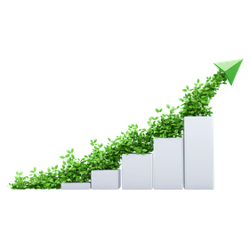 Graphique croissance écologique